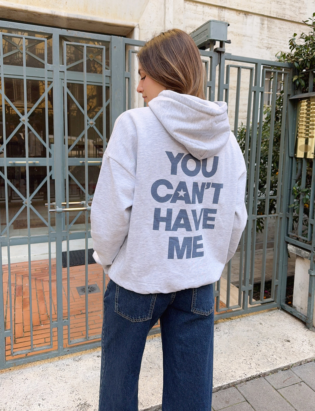 Felpa oversize stampa