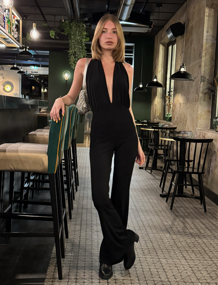 Tuta lunga con fasce