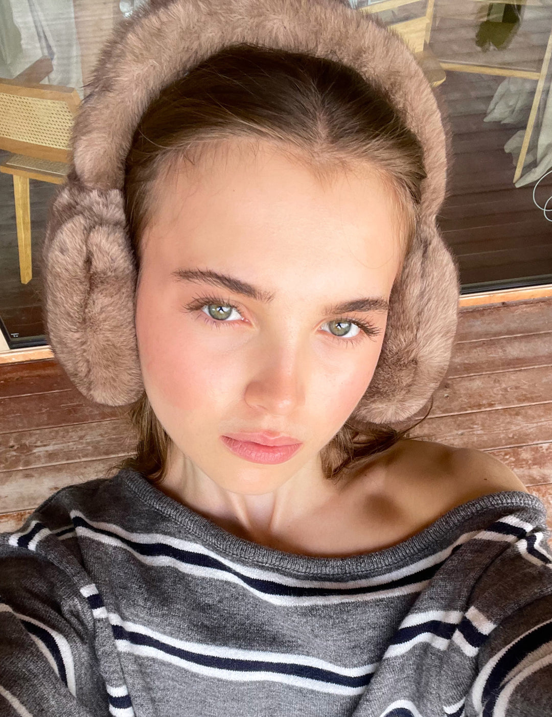 Paraorecchie con pellicciotto